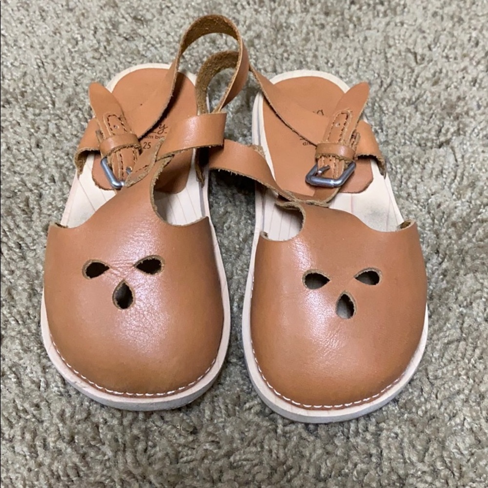 Zara leather sandals